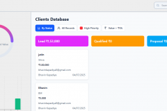 Sales CRM Dashboard Project